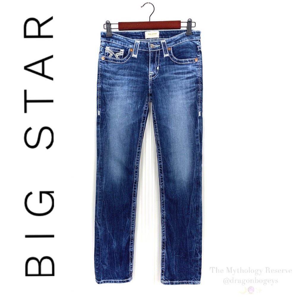 Big Star Liv Straight Leg Stretch Jeans
